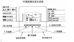 常州中央空調(diào)控制面板如何使用 